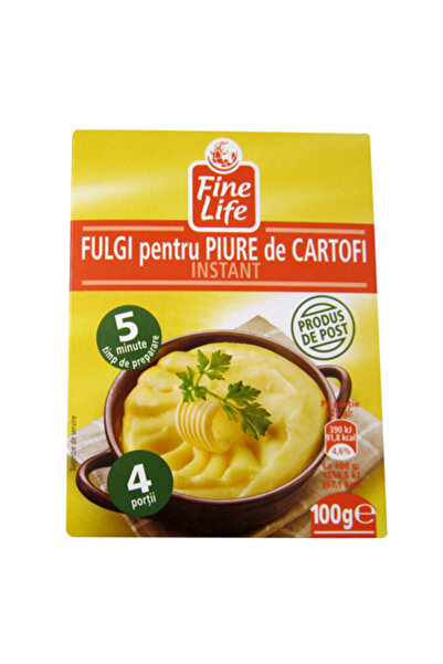 Fine Life Piure de cartofi fulgi, 100 g,