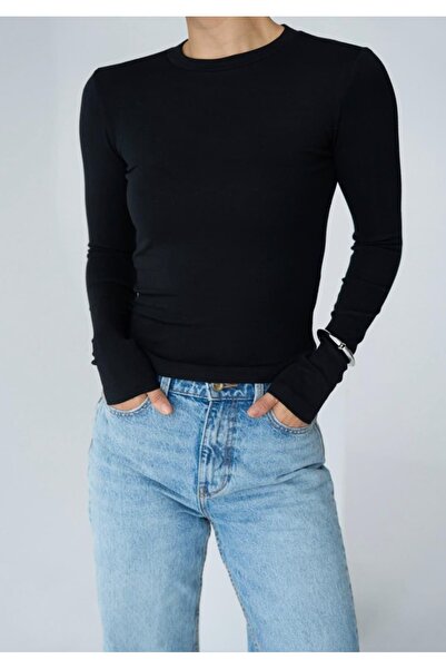 Serpirella Butik طاقم الرقبة بلوزة