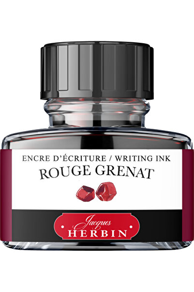 Jacques Herbin Sticlă de cerneală 30ml Rouge Grenat