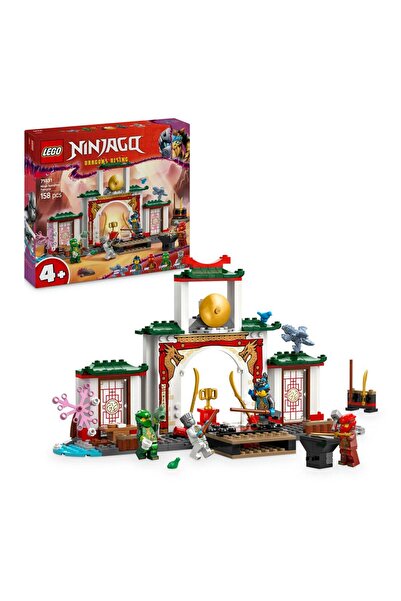 LEGO NINJAGO Ninja Spinjitzu Temple Action Toy Playset with 4 Minifigures and...