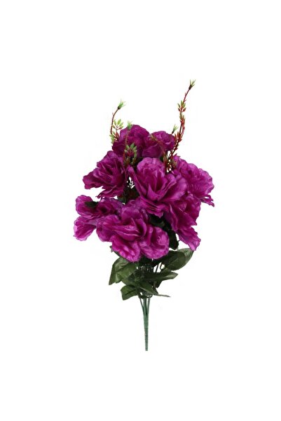 Goliat BUKIET 7 RÓŻ KWIAT SZTUCZNY FIOLETOWE 70 CM