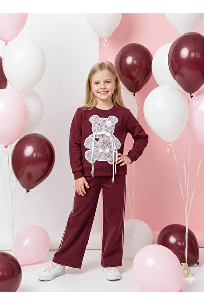 ARBİ kids طقم موسمي من خيطين بتصميم دببة للأطفال البنات