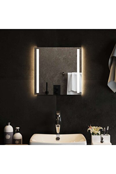 Concept Oglindă de baie cu LED, 40x40 cm