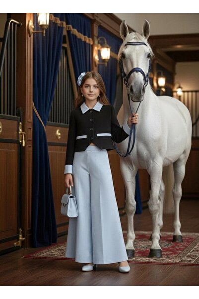 Bisahane Κοριτσίστικο Μπουφάν, Παντελόνι, Τσάντα, Πόρπη, Σετ 4 τεμαχίων