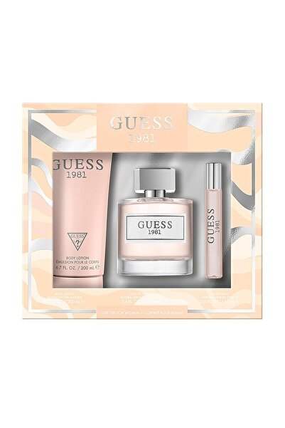 Guess 1981 Women/Femme Eau de Toilette 3 Piece Gift Set