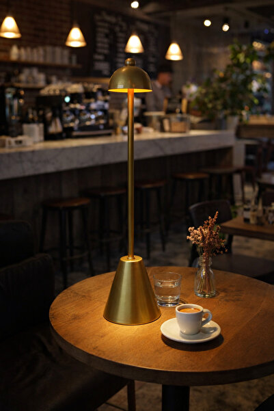 Natiorj Pilli Vove Eskitme Model Masa Lambası Cafe Yatak Odası Salon Abajur