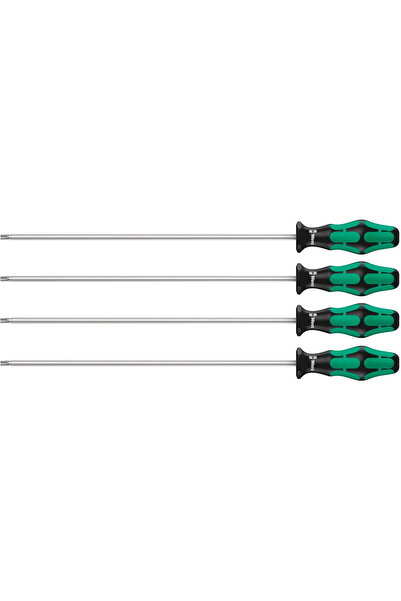 wera 367/4 TORX HF KraftformPlus Screwdriver Set, holdingf., 300mm