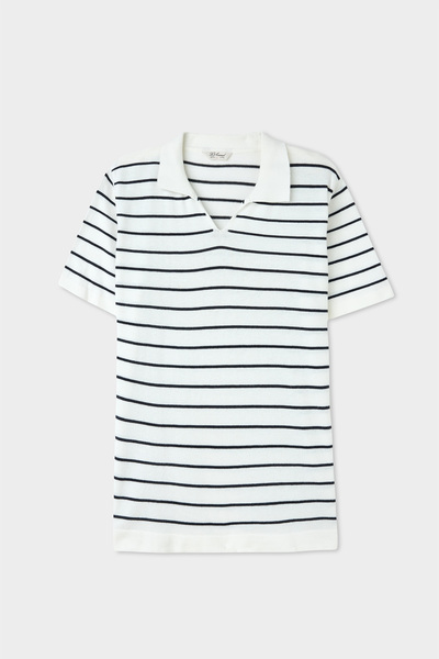 D'S Damat Ds Damat Regular Fit Ecru Cotton T-Shirt