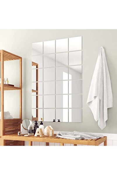 Concept Plăci de oglindă, 48 buc., sticlă, pătrat