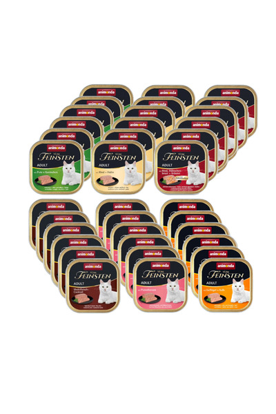 Animonda Wet cat food Vom Feinsten Classic MIX OF FLAVORS 36x100g