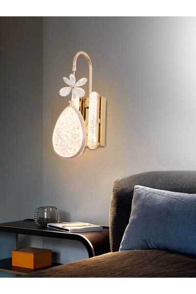 best power Triple-Light Gold LED Wall Light – Model 9937