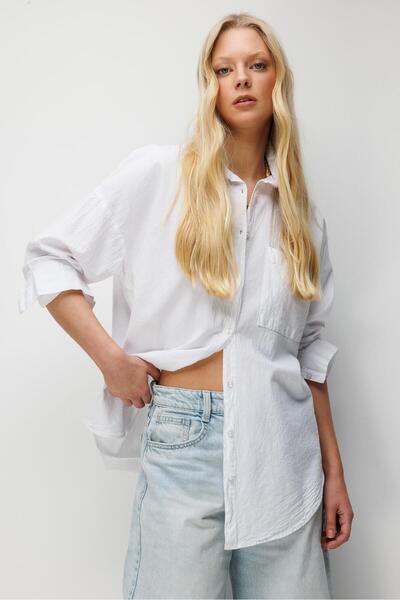 Mixray 4820 women's basic paint splatter tee - white