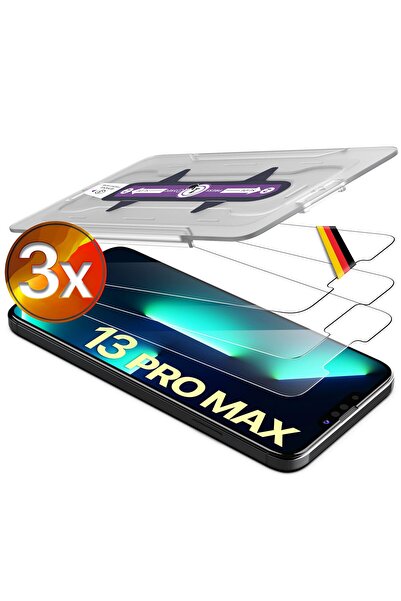 Other Set 3 Folii Protectie iPhone 13 Pro Max - Sticla Securizata 10H, Transp...