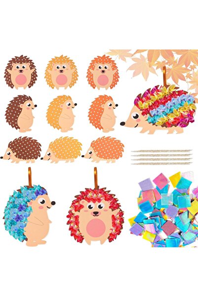Other Set Arici Decorativi de Toamna DIY - Lucru Manual Copii, Autoadeziv - 9...