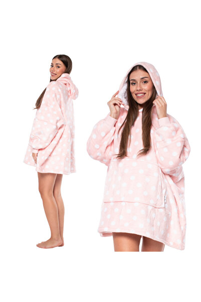 Other Hanorac tip pătură supradimensionat — Călduros cu glugă și căptușeală S...