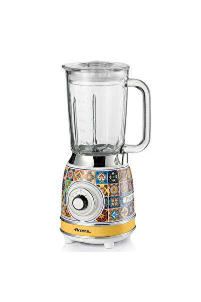 ARIETE 1000W 2-Mills Positano Glass Jug Blender 1.5 Liter