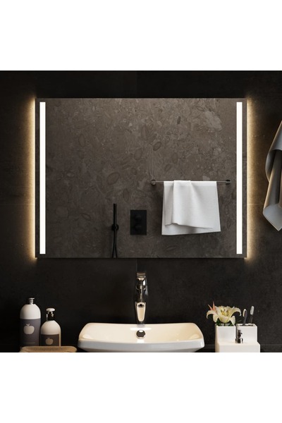 Concept Oglindă de baie cu LED, 80x60 cm