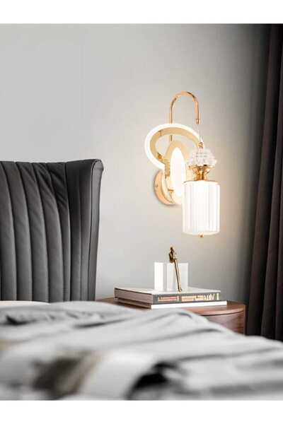 best power Triple-Light Gold LED Wall Light – Model 9930