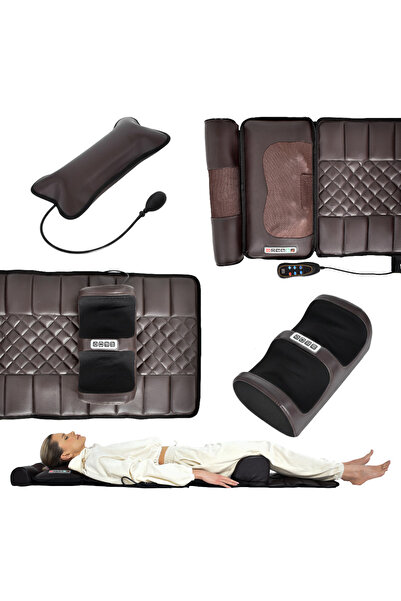 Other Heated Massage Mattress with Remote Control - 10 Motors, Eco- Leather ,...