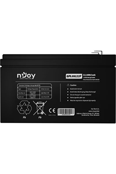nJoy Acumulator UPS GPL09122F 12V/32.00 W