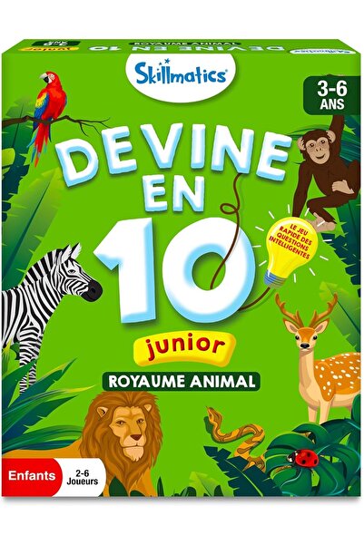 Other Skillmatics Guess in 10 Junior Animal World Educational Game - French L...