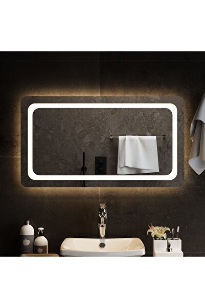 Concept LED bathroom mirror, 90x50 cm