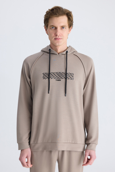 Twn Hanorac slim fit din raion, culoare uni, tip nurcă