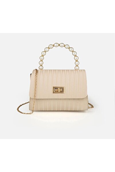 AYDA GÜL BUTİK ZİNCİRLİ EL ÇANTASI