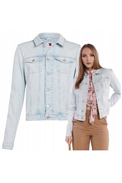 Tommy Hilfiger Women's Light Transitional Denim Jacket Original Size L