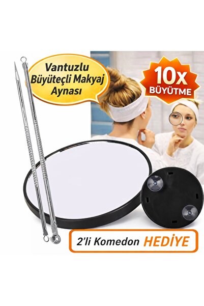 Neler Geldi Neler 2 Li Komeden Siyah Nokta Temizleme Ve Büyüteçli Ayna Makyaj...