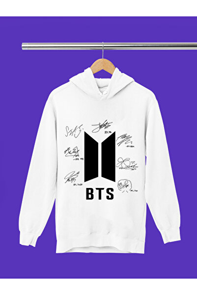 MAGORS Bts Bangthan Boys Printed 3-Yarn Quality Soft Texture Hooded Children'...