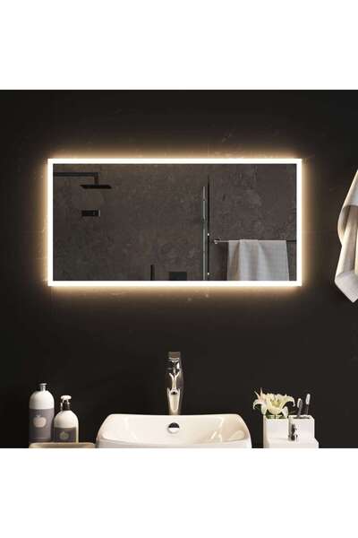Concept Oglindă de baie cu LED, 80x40 cm