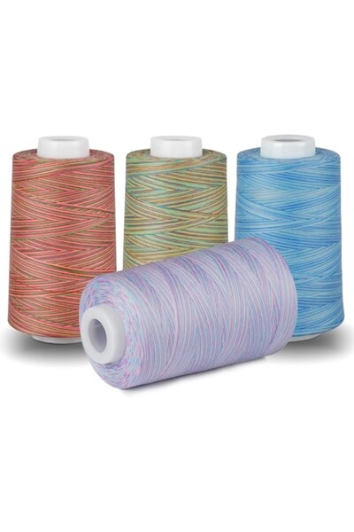 ilauke Set of 4 Overlock Threads