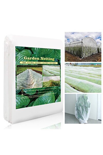OEM Plasă Protecție Plante și Insecte - Poliester Dens, Anti-Păsări - 2.5 x 3...