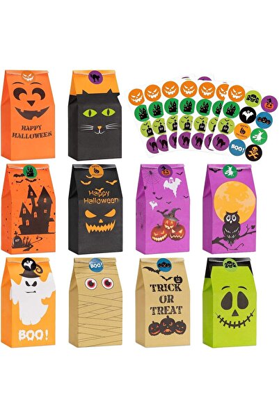Other Set Pungi Dulciuri Halloween - Hartie, 10 Modele Festive - 80 Pungi si ...