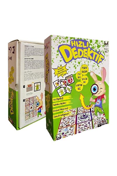 Tıfıl Toys Fast Detective Fun Family Strategy Board Game