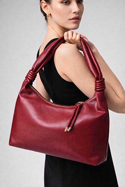 KIRASE Women's New Season Rope Detailed Very Versatile Stylish Hand and Shoul...