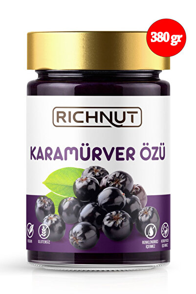 RİCHNUT Kara Mürver Özü (Katkı, Koruyucu, Renklendirici İÇERMEZ)