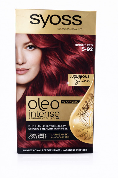 Syoss Oleo Intense Permanent Hair Dye 5-92 Bright Red