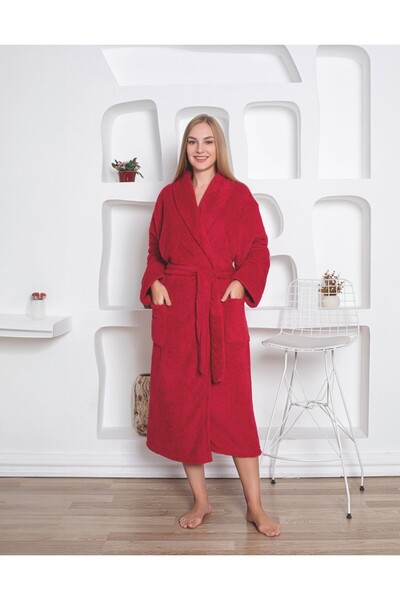BAKİ Cocolino Bathrobe Red