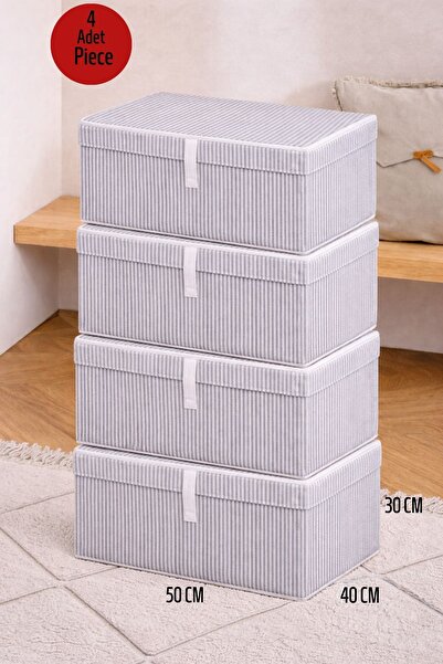 ALAS 4 штук багатофункціональних базових максі-коробів для одягу