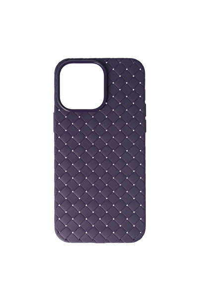 SEP Husa TPU Leather Braided Apple iPhone 14 Pro Max Mov