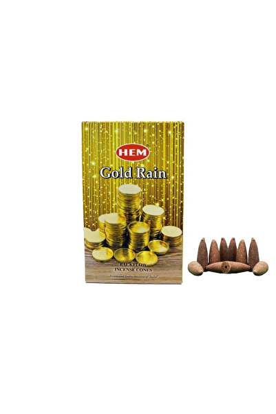 Epilons Conuri de fum cu reflux Gold Rain, pachet de 10