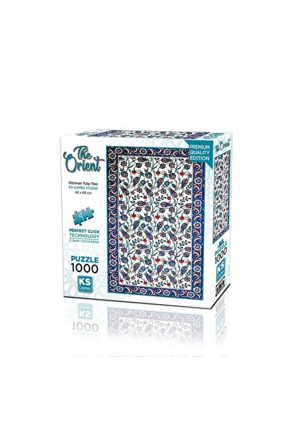 Ks Puzzle 20844 Puzzle 1000 Ottoman Tulip Tiles