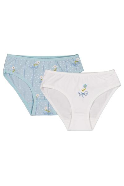 Civil Girls Flower Chiloți pentru fete de 2-10 ani, pachet de 2 - Standard 2-...