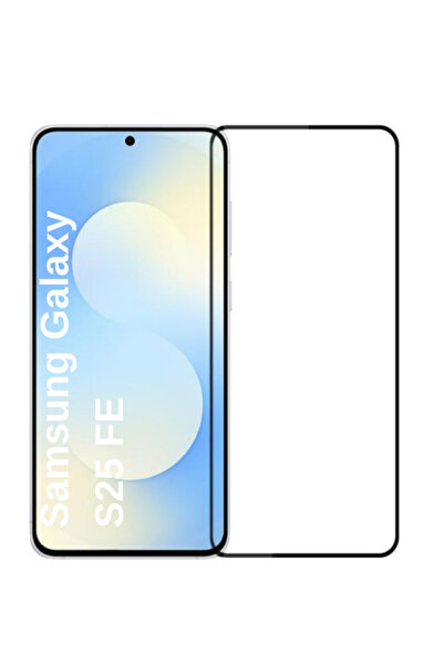 Powerfox واقي شاشة سامسونج جالاكسي S25 FE متوافق مع الزجاج المقاوم للكسر، تغط...