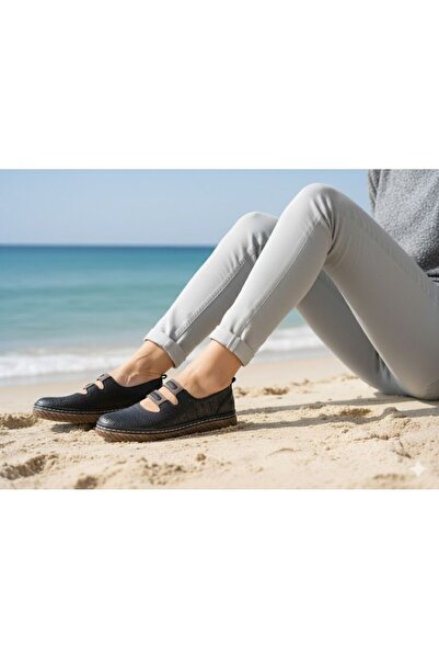 Mammamia YUMUŞAK DERİ RAHAT AYAKKABI