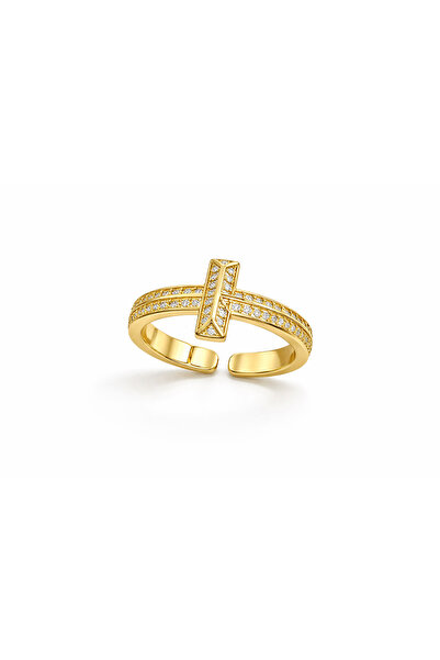 Venus Design Steel Stone Tila Ring (Adjustable)