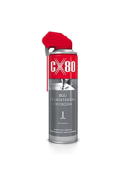 CX80 Ulei antiuzură pentru găurire și filetare metale, spray 500 ml,