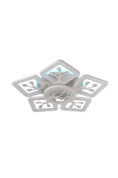 ERSTE LICHT Trees LED Ceiling Light 88W 3CCT 4400lm, white, Erste